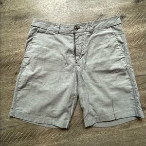 Lululemon Athletica TECH Flat Front Casual Shorts (Men's Size 34) Gray